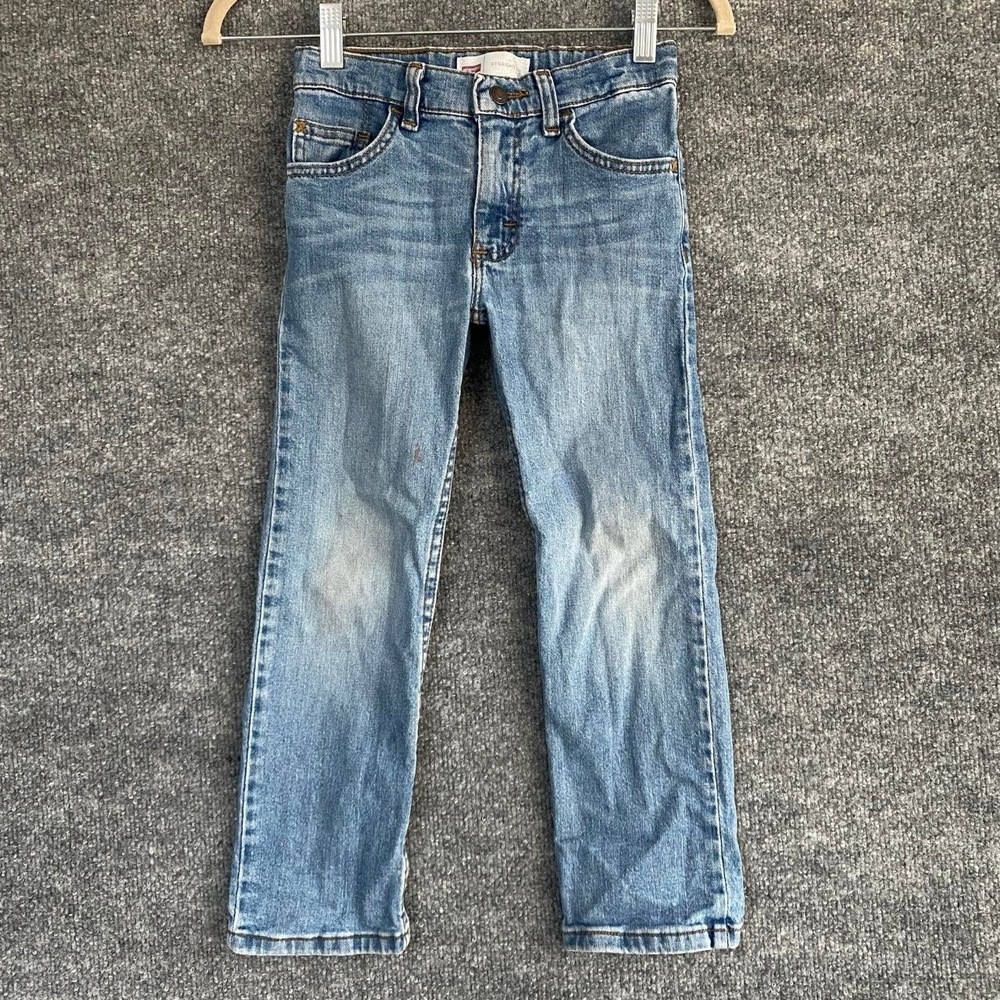 WRANGLER KIDS DENIM JEANS STRAIGHT LEG CASUAL COMFY BASIC BACK TO SCHOOL